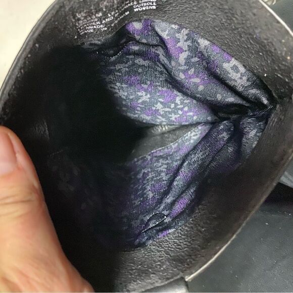 TIMBERLAND RUDSTON EARTH KEEPERS tall mid calf stack heel leather riding BOOTS 9 - Picture 10 of 12